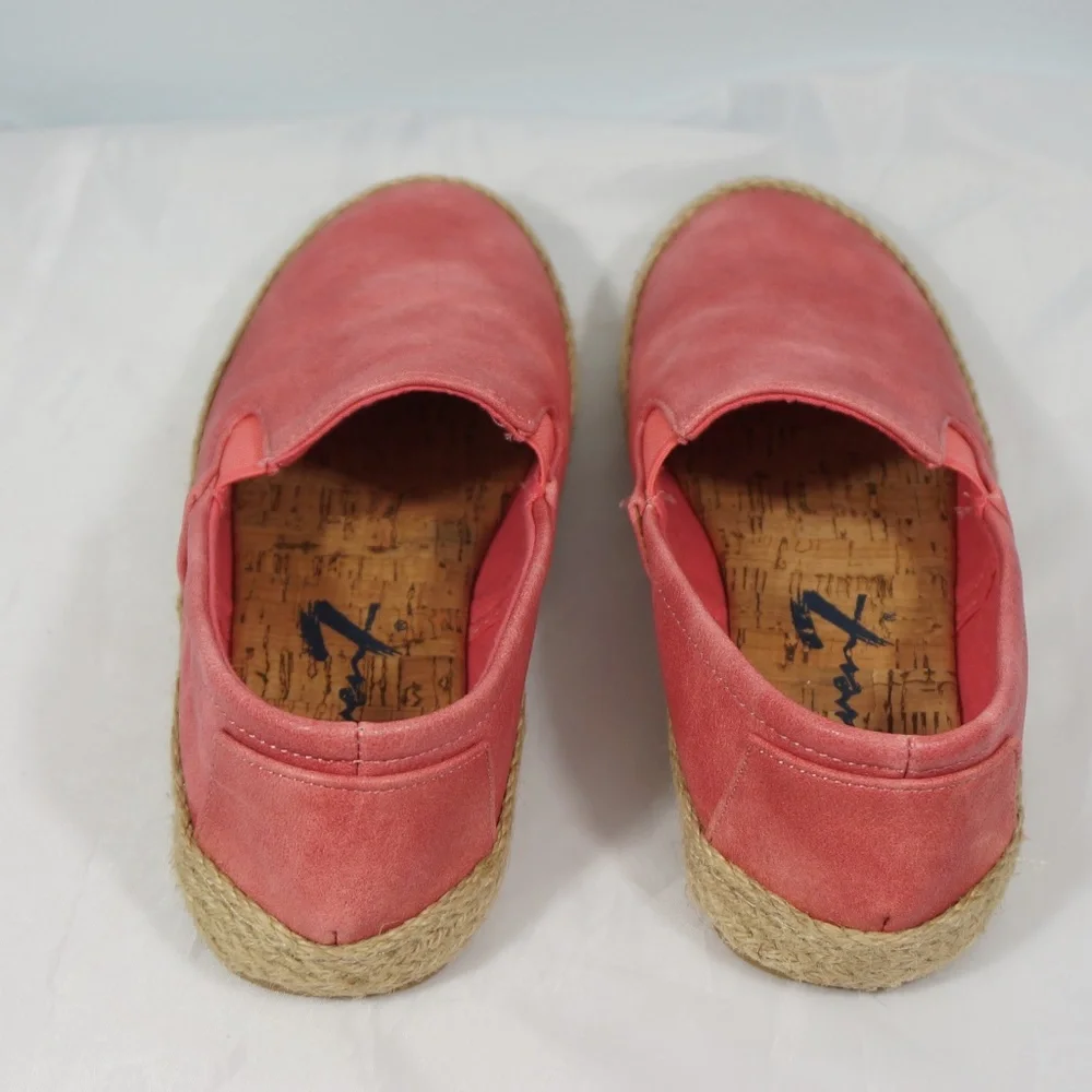 Seven7 Cape Verde Coral Espadrilles Flats Size 9